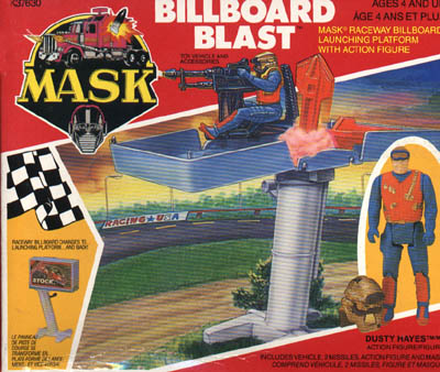 Kenner MASK BILLBOARD BLAST BOX FRONT