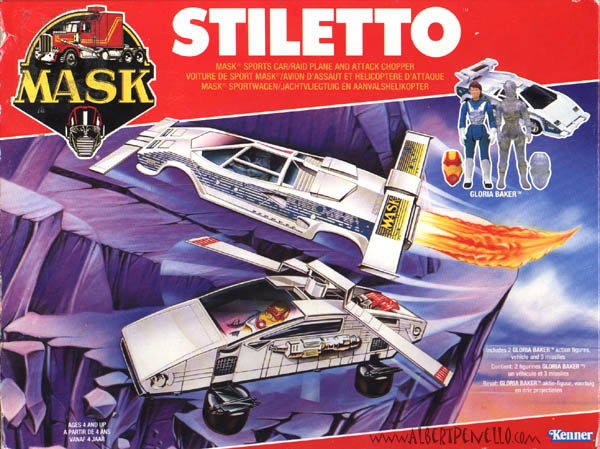 Kenner MASK STILETTO BOX FRONT