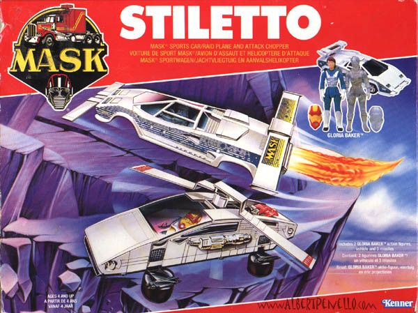 Kenner MASK STILETTO BOX FRONT