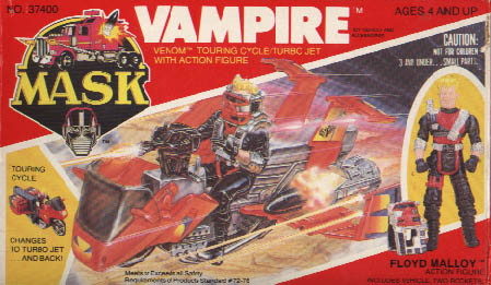 Kenner MASK VAMPIRE BOX FRONT